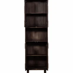 Opbergkast Draw Mangohout, 200 x 60cm, kleur Walnoot - Loft24.nl