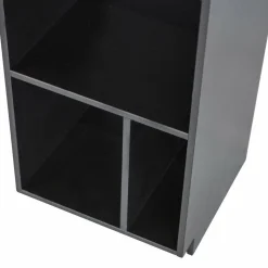 Opbergkast Finca Mat zwart, 210 x 40cm - Loft24.nl