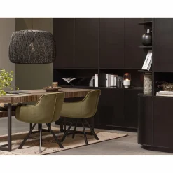 Opbergkast Finca Mat zwart, 210 x 110cm - Loft24.nl