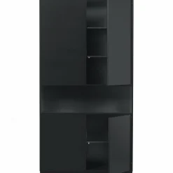 Opbergkast Finca Mat zwart, 210 x 110cm - Loft24.nl