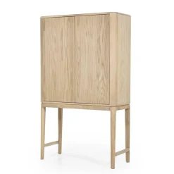 Opbergkast Harvey Eikenhout 150 x 90 cm - Naturel - Loft24.nl