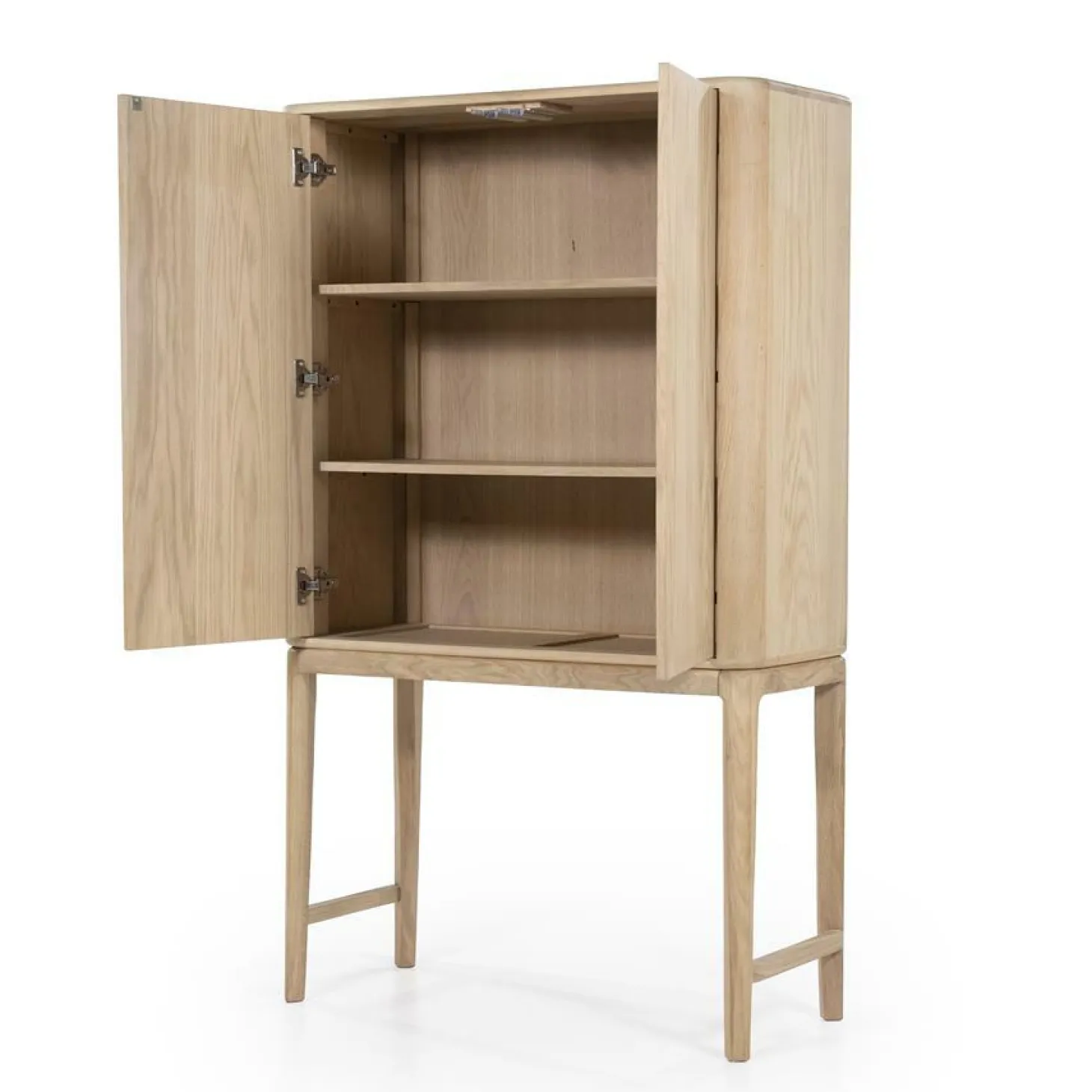 Opbergkast Harvey Eikenhout 150 x 90 cm - Naturel - Loft24.nl