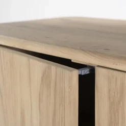 Opbergkast Harvey Eikenhout 150 x 90 cm - Naturel - Loft24.nl