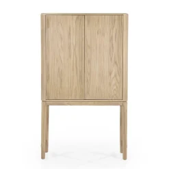 Opbergkast Harvey Eikenhout 150 x 90 cm - Naturel - Loft24.nl