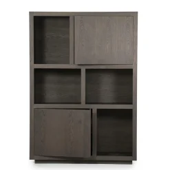 Opbergkast Helsinki Eikenhout 120 x 170 cm - Bruin - Loft24.nl