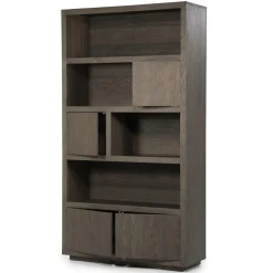 Opbergkast Helsinki Eikenhout 120 x 220 cm - Bruin - Loft24.nl