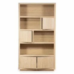 Opbergkast Helsinki Eikenhout 120 x 220 cm - Naturel - Loft24.nl