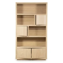 Opbergkast Helsinki Eikenhout 120 x 220 cm - Naturel - Loft24.nl