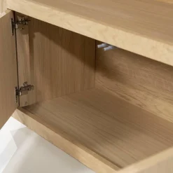 Opbergkast Helsinki Eikenhout 120 x 220 cm - Naturel - Loft24.nl