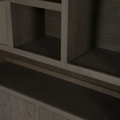 Opbergkast Helsinki Eikenhout 150 x 220 cm - Bruin - Loft24.nl