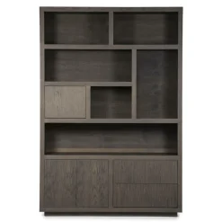 Opbergkast Helsinki Eikenhout 150 x 220 cm - Bruin - Loft24.nl