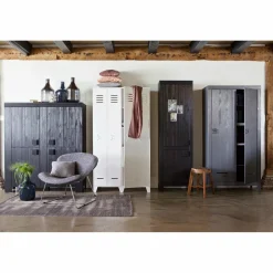 Opbergkast Kluis, kleur grijs - Loft24.nl