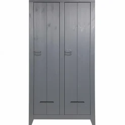 Opbergkast Kluis, kleur grijs - Loft24.nl
