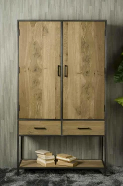 Opbergkast Luna Eiken 200 x 115 cm - Loft24.nl