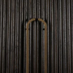 Opbergkast Luxor Eiken 190 x 90cm kleur donkerbruin - Loft24.nl