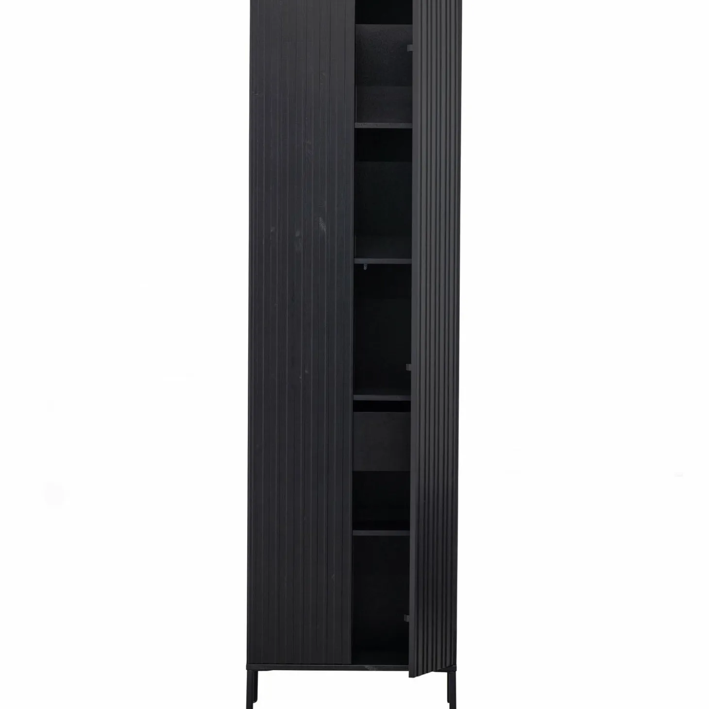 Opbergkast New Gravure 120 x 60cm - Zwart - Loft24.nl