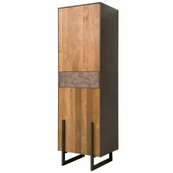 Opbergkast Ora Teakhout 182 x 57 cm (rechts) - Loft24.nl