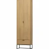 Opbergkast Silas Eiken, 210 x 60cm, kleur Naturel - Loft24.nl