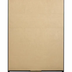 Opbergkast Swing Met schuifdeur - Mat Zwart - Loft24.nl