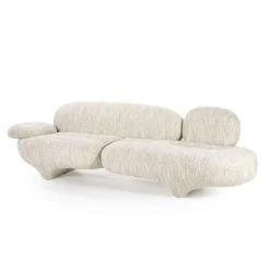 Organische Bank Jayden Beige - 265cm - Loft24.nl