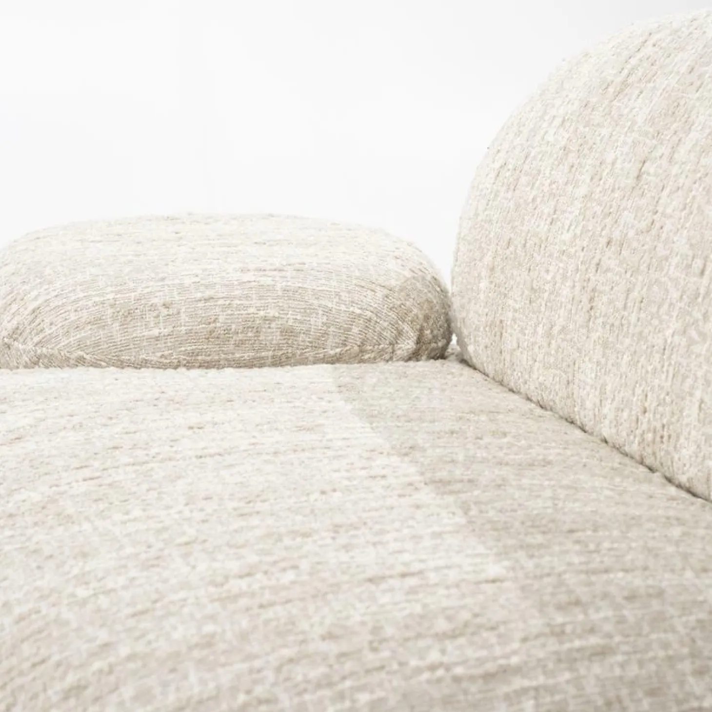 Organische Bank Jayden Beige - 265cm - Loft24.nl