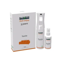 Organische Bank Jayden Grijs - 265cm - Loft24.nl