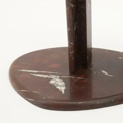 Organische Bijzettafel Lior Marmer 46 x 35cm - Loft24.nl