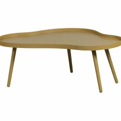 Organische Bijzettafel Mae 100 x 58cm Alpaca - Loft24.nl