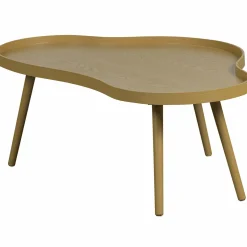 Organische Bijzettafel Mae 100 x 58cm Alpaca - Loft24.nl