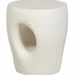 Organische Bijzettafel Mica 40cm - Naturel - Loft24.nl