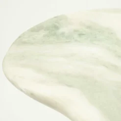 Organische Bijzettafel Verde Marmer 45 x 33cm - Loft24.nl