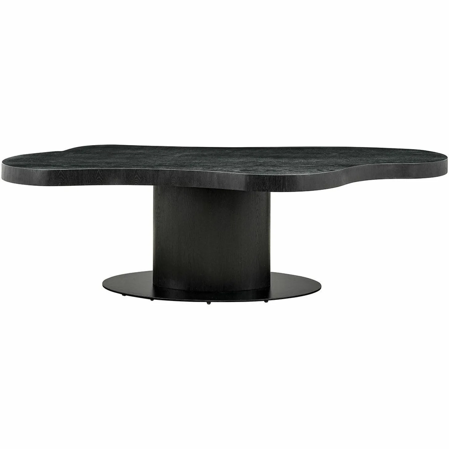 Organische Eettafel Bogor Eiken 225 x 115 cm - Dark Coffee - Loft24.nl