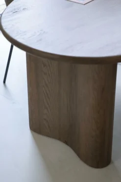 Organische Eettafel Josh 300 x 110 cm - kleur Bruin - Loft24.nl