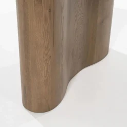 Organische Eettafel Josh 300 x 110 cm - kleur Bruin - Loft24.nl