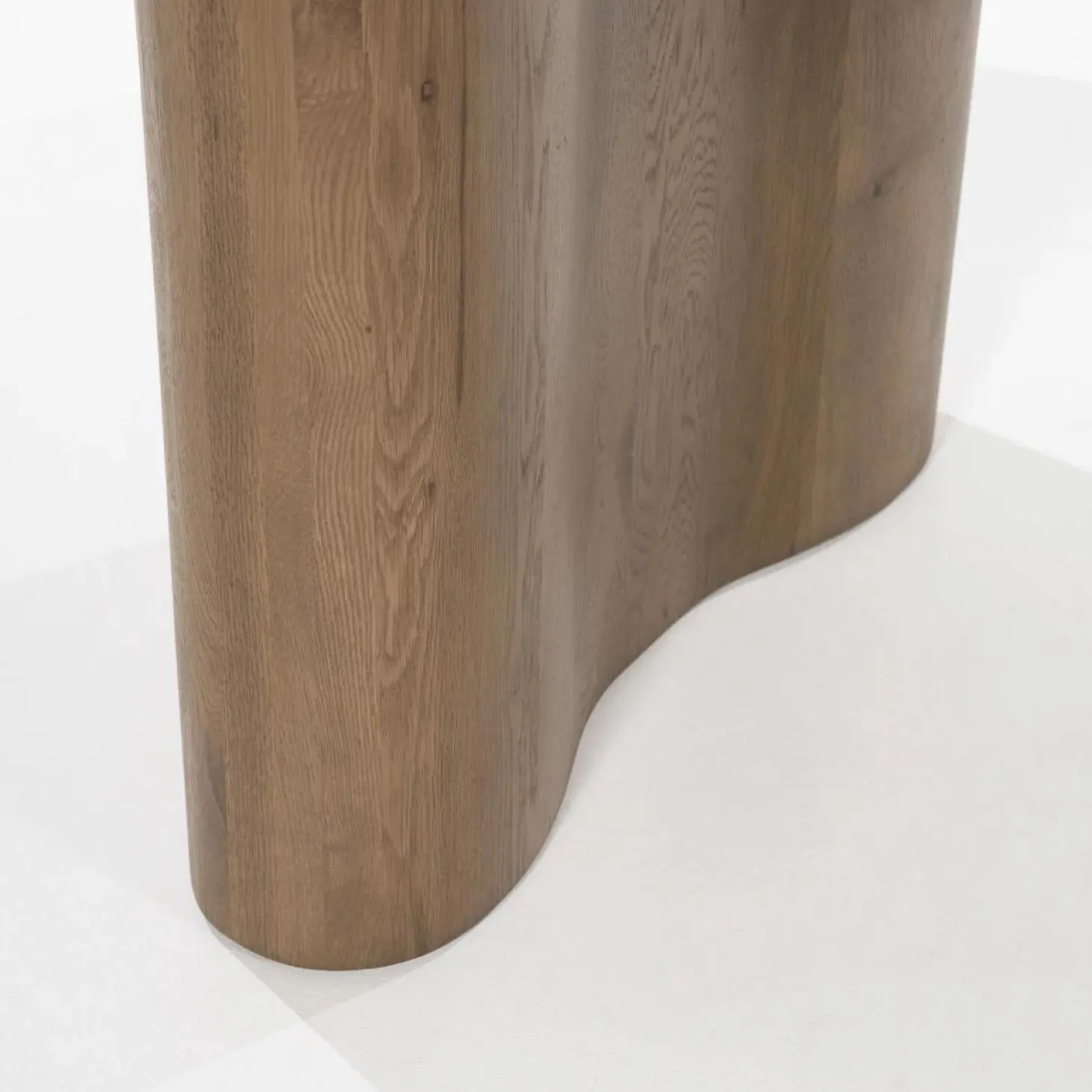 Organische Eettafel Josh 300 x 110 cm - kleur Bruin - Loft24.nl