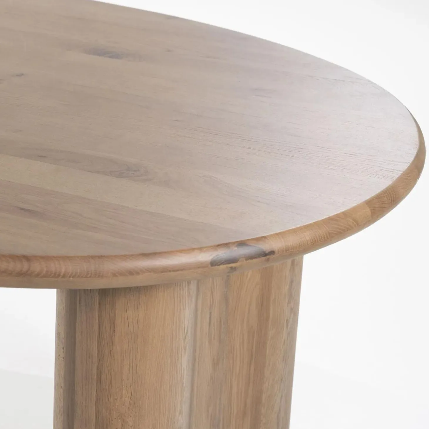 Organische Eettafel Josh 300 x 110 cm - kleur Bruin - Loft24.nl