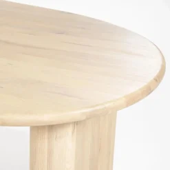 Organische Eettafel Josh 250 x 110 cm- kleur Naturel - Loft24.nl