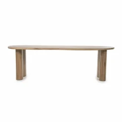Organische Eettafel Josh 250 x 110 cm- kleur Bruin - Loft24.nl
