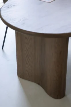 Organische Eettafel Josh 250 x 110 cm- kleur Bruin - Loft24.nl