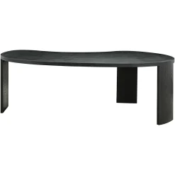 Organische Eettafel Navarino 230 x 112 cm Eiken - Zwart - Loft24.nl
