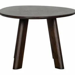 Organische Eettafel Roundly Mangohout, kleur Walnoot - 180 cm - Loft24.nl