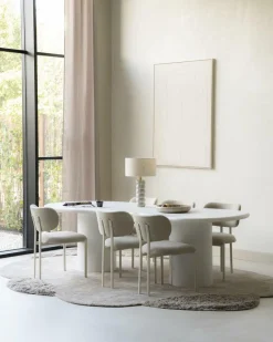 Organische Eettafel Seki 250cm - Wit - Loft24.nl