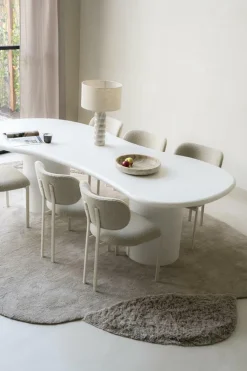 Organische Eettafel Seki 250cm - Wit - Loft24.nl