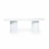 Organische Eettafel Seki 200cm - Wit - Loft24.nl