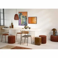 Organische Eettafel Seki 200cm - Wit - Loft24.nl