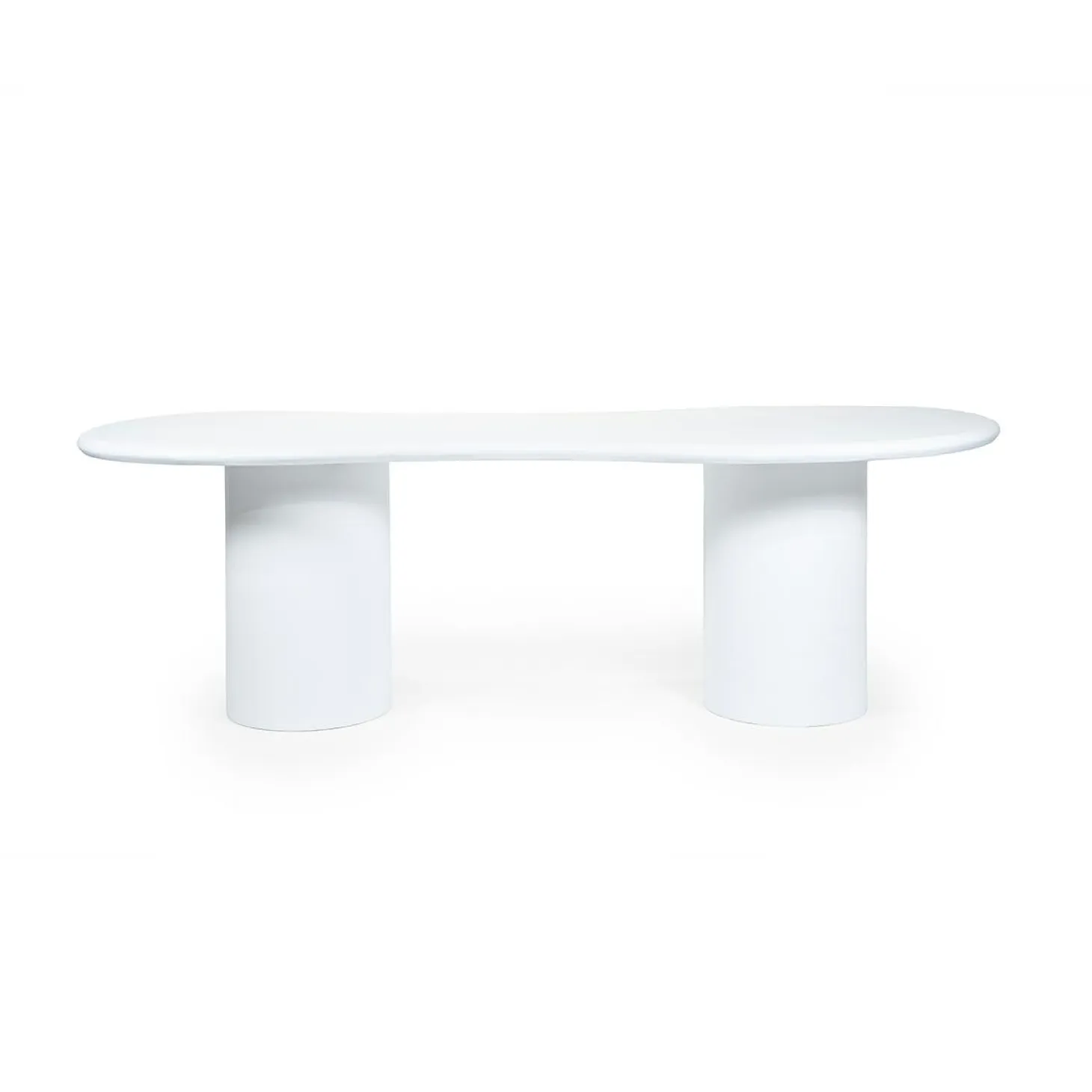 Organische Eettafel Seki 200cm - Wit - Loft24.nl