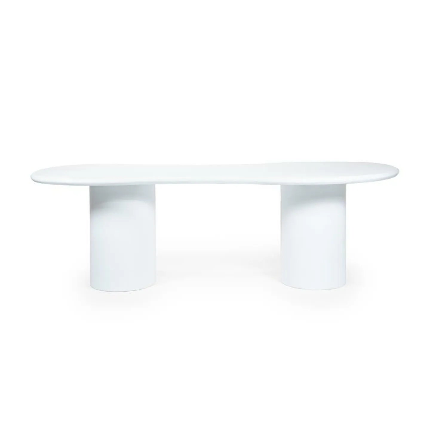 Organische Eettafel Seki 200cm - Wit - Loft24.nl