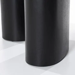 Organische Eettafel Walter Eikenhout 300 x 120cm - Zwart - Loft24.nl