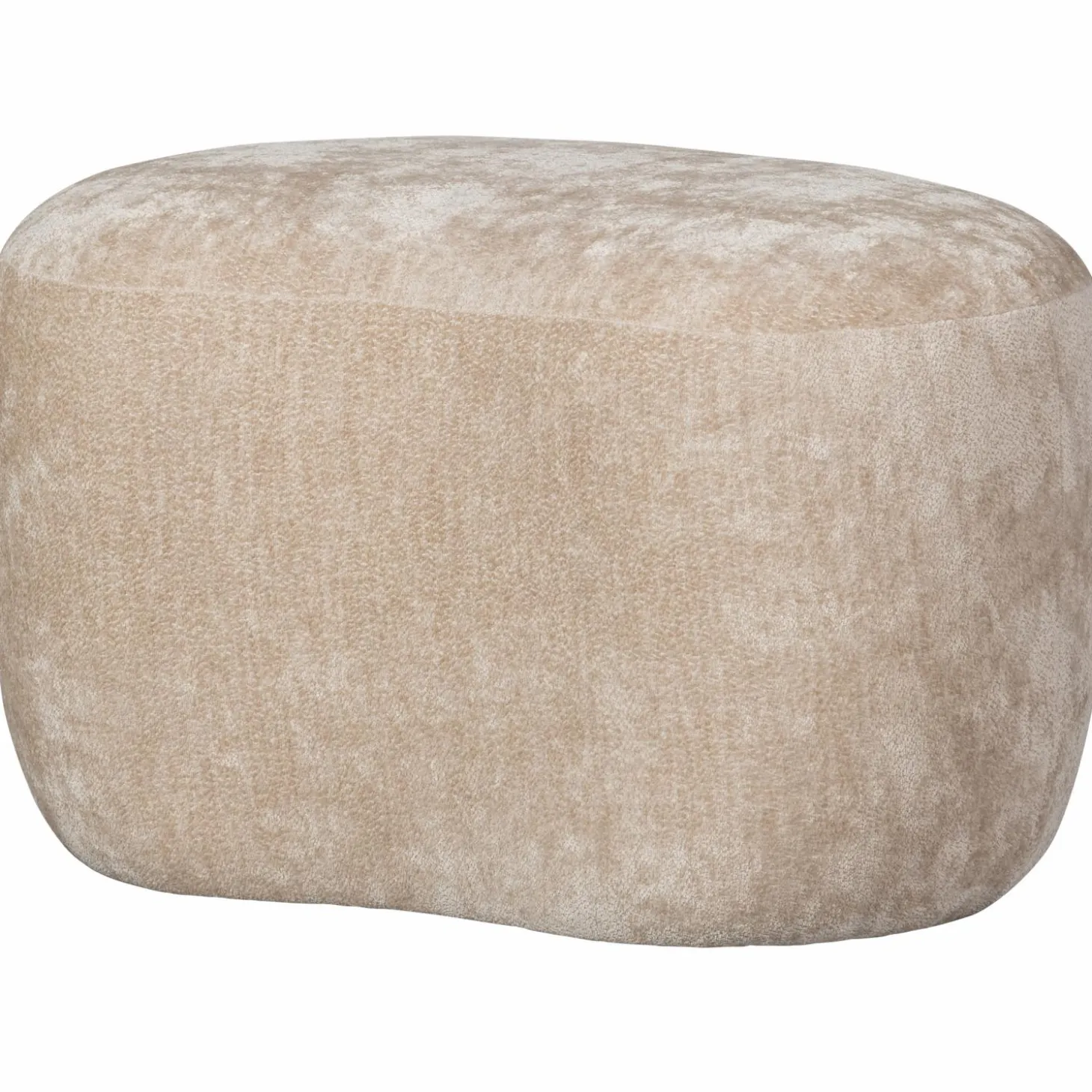 Organische Poef Popular Naturel - Loft24.nl