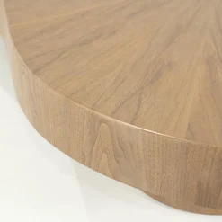 Organische Salontafel Bobbie - lichtbruin - 150 x 110 cm - Loft24.nl